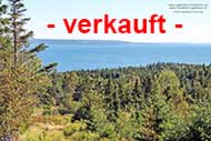 Waldgrundstück über dem offenen Bras d`Or Lake mit grandioser Aussicht, zu verkaufen auf Cape Breton Island - Nova Scotia - Kanada