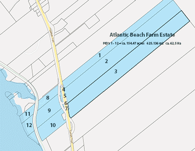 Ocean Beach Farm Estate 62 Ha Grundstück mit Ufer am Meer nahe Stadt Port Hawkesbury zu verkaufen auf Cape Breton Island, Nova Scotia, Kanada