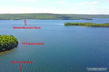 Kanada Grundstück mit Ufer am Bras d‘Or Lake zu verkaufen auf Cape Breton Island, Nova Scotia