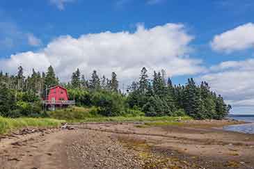 Haus am Meer auf 1,3 Ha Ufer Grundstück zu verkaufen in Ost Kanada
